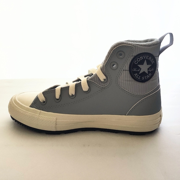 Converse Chuck Taylor All Star Berkshire Hi Boot - Heirloom Silver - Picture 2 of 6